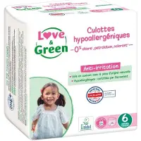 Love & Green Hypoallergene Luierbroekjes 26 Stuks Maat 6 (+16 kg)