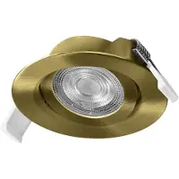 Osram HOMELIGHTING 4099854595615 Plafondspot, LED-plafondspot LED LED vast ingebouwd Brons-groen