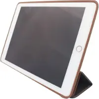 OEM Apple iPad Air 2 (jaar 2014) A1566 A1567 Smart Cover Case inclusief Achterkant Back Cover Hoes - Kleur Bruin