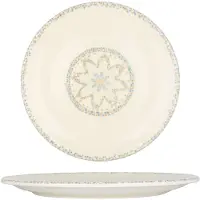 By Bone Dinerbord tessera porselein 30 cm set van 6