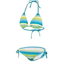 Beco Fresh Stripes Triangle Bikini | Green - 38