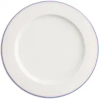Verso Forte Mizu II platte tafel, 27 cm, blauw-roze streep