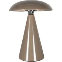 Steinhauer Oplaadbare tafellamp Mush bruin