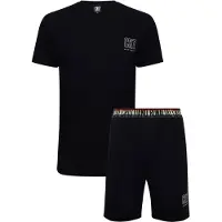 Cr7 - Cristiano Ronaldo Pyjama kort 'World Cup Edition' zwart / wit