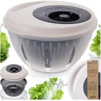 Orion Salade Spinner ELA - handmatige Groente Droger - Grijs