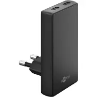 Goobay USB C snellader | | 2 poorten