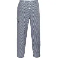 Portwest Chester koksbroek C078 - Blauwe Check - XXL