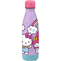 Kids Euroswan Hello Kitty Bidon 500ml - Roestvrij Staal, BPA-vrij