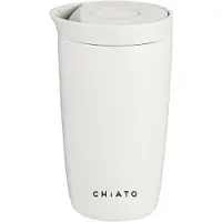 Chiato Home dailySIP Milk White Thermosbeker, 350 ml - Wit