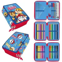 Paw Patrol Reddingsploeg: Vol etui met drie compartimenten