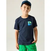 Regatta Bosley T-shirt met korte mouwen en grafische print voor kinderen