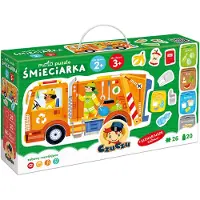 Czuczu Vuilniswagen Puzzel 2+, 3+