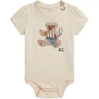 Ralph Lauren Body k/ä - Lakeside Beige m. Print - - 62 - Body K/Ä