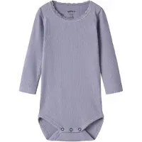 Name it Lange Mouwen Rib Romper 62 EU Meisjes