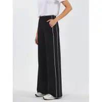 Hiccups for Kids Contrast Binding Detail Modal Touch Wijde Pantalon