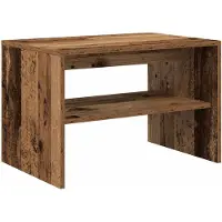 vidaXL Tv-meubel 60x40x40 cm bewerkt hout oud houtkleurig