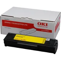OKI Toner 01290801 Zwart