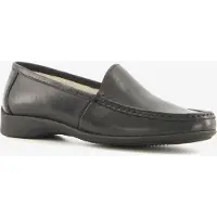 Hush puppies leren dames mocassins zwart maat 42