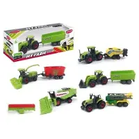 Creative Labs Metalen Boerderij Traktor 1:64 - Speelgoed voor Kinderen