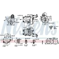 Nissens 93670 Turbocharger