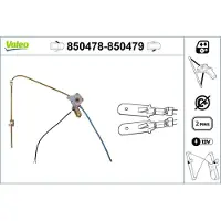 Valeo 850479 Raammechanisme