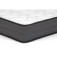 Vente-unique Set 120 x 200 cm bedbodem met opbergruimte, wit + matras met pocketveren van 20 cm dik - AMBRACIE van YSMÉE