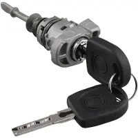 Wella Slot Deurslot Cilinder met 2 Sleutels 1T0837167A voor Caddy 2003-2015