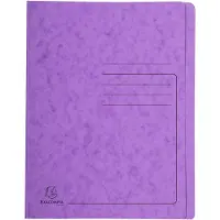 Exacompta 39998E map Pletbord Paars A4