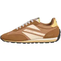Pepe Jeans Sneakers laag 'Jane Brand' lichtbeige / cognac / lichtbruin