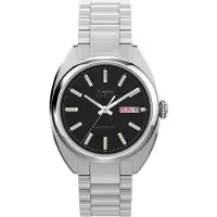 Timex Analoog horloge 'Marlin Draper' zwart / zilver