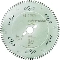 Bosch Cirkelzaagblad Top Precision Best for Wood 250 x 30 x 3,2 mm, 80 1st - 2608642113