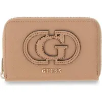 GUESS portemonnee Isola SLG Zip Around Wallet Beige Taupe