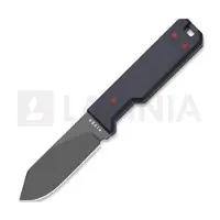 Kizer Cutlery Abrams 1133A1 Matte DLC CPM 3V, Richlite & Carbon Waves, vaststaand mes