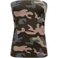 Brandit Top donkerbruin / basaltgrijs / kaki / jade groen