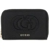 GUESS portemonnee Isola SLG Zip Around Wallet Black zwart