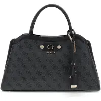 GUESS Handtas 'Lindsey Girlfriend Satchel' donkergrijs