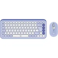 Logitech 920-013078 POP Icon Combo Muis en Toetsenbord Lila
