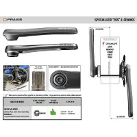 Praxis E-bike Isis Levo/kenevo Pedaalarm