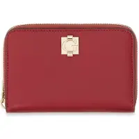 GUESS portemonnee Audrey SLG Zip Around Wallet Dark Cherry rood