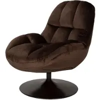 Puur - Roderick fauteuil - bruin