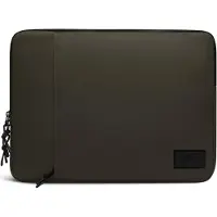 Gaston Luga Laptophoes geschikt voor Laptop | Däsh Cushioned Case Sleeve 13 - 14 inch Laptop hoes - Olijfgroen