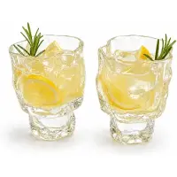 Bavary Nordic glazenset 6-delig – 120 ml – helder – vaatwasserbestendig, warm en koud