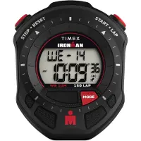 Timex Ironman Stopwatch TW5M57500 Horloge - Textiel - Zwart - Ø 60 mm
