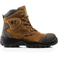 Buckbootz Buckshot BSH012 S3 Hoog Bruin