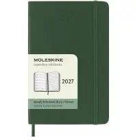 Moleskine 12 Maanden Agenda - 2027 - Wekelijks - Pocket - Zachte Kaft - Mirthe Groen