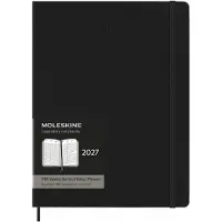 Moleskine 12 Maanden Agenda - 2027 - Professional Wekelijks - Verticaal XL - Harde Kaft - Zwart