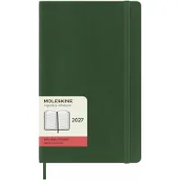 Moleskine 12 Maanden Agenda - 2027 - Dagelijks - Large - Zachte Kaft - Mirte Groen