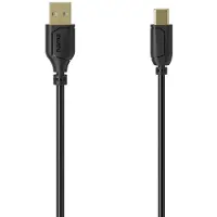 Hama 00074265, 0,75 m, USB-A, USB-C, USB 2.0, 0,48 Gbit/s, zwart