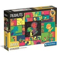 Clementoni - Puzzel - 1000 Stukjes - Peanuts 2025 Compact Box