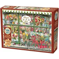 Cobble Hill Puzzel - Bloemen en Cactusspeciaalzaak - XXL formaat - 275 stukjes